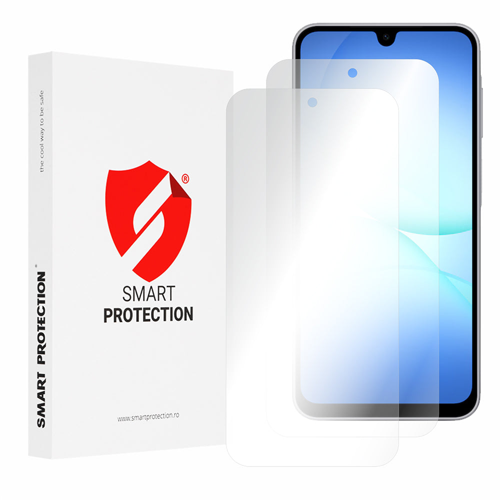 Folie de protectie Smart Protection Premium Classic (set de 2) compatibil cu Samsung Galaxy A16 4G / A16 5G / A17 4G / A17 5G, Transparent