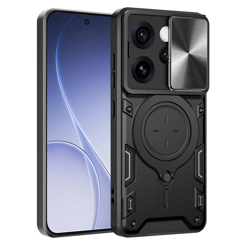 Husa de protectie Techsuit CamGuard Pro compatibil cu Oppo Reno15 Pro, Negru