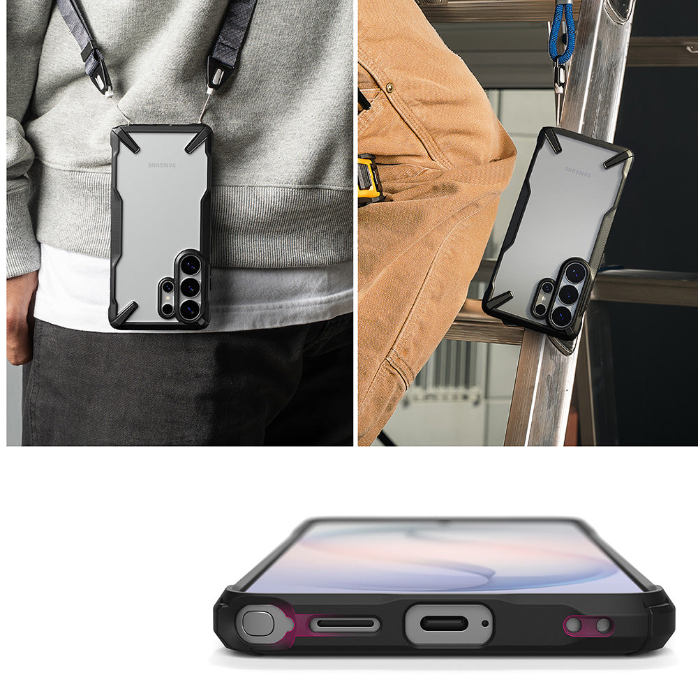 Husa de protectie Ringke Fusion X compatibil cu Samsung Galaxy S26 Ultra, Negru