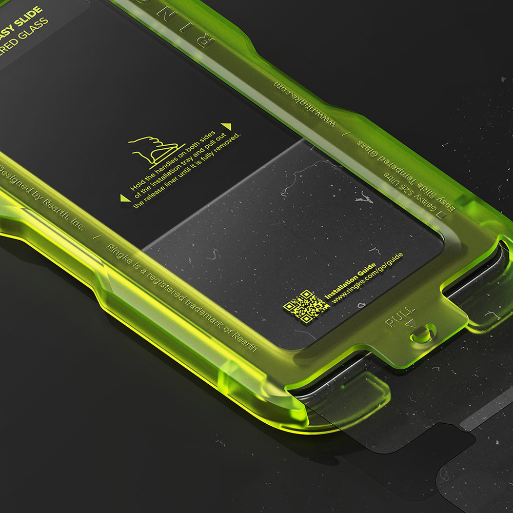 Folie de protectie Ringke Easy Slide Tempered Glass (set de 2) compatibil cu Samsung Galaxy S26 Ultra, Transparent