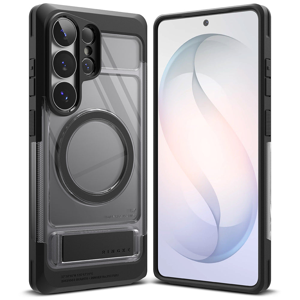 Husa de protectie Ringke UX Magnetic compatibil cu Samsung Galaxy S26 Ultra, Negru Fumuriu