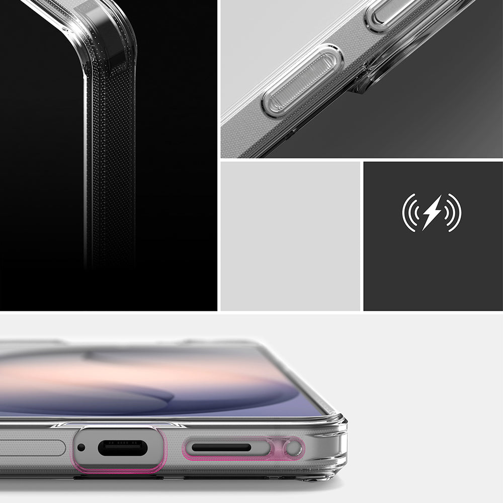Husa de protectie Ringke Fusion compatibil cu Samsung Galaxy S26 Plus, Transparent Mat