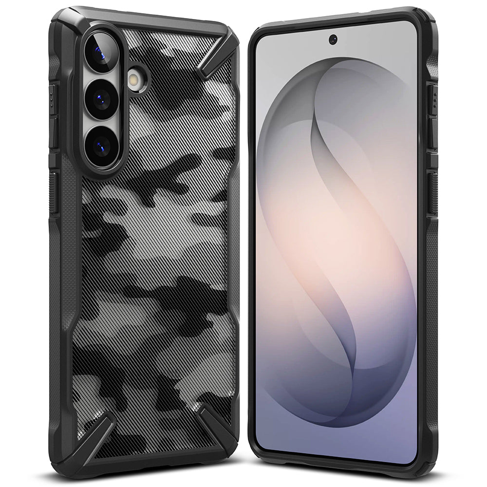 Husa de protectie Ringke Fusion X compatibil cu Samsung Galaxy S26 Plus, Camo Black