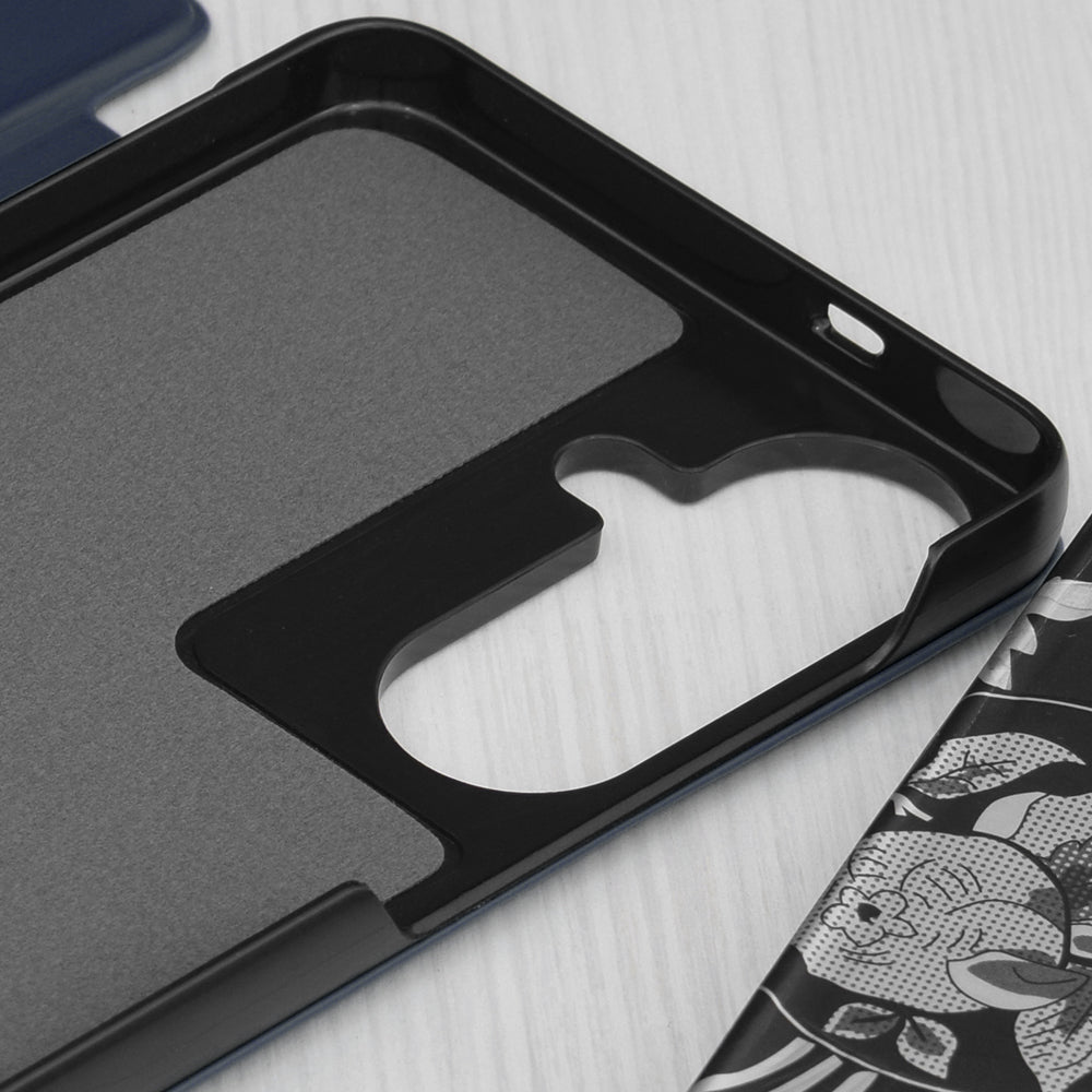Husa de protectie Techsuit eFold Series compatibil cu Samsung Galaxy S26 Plus, Albastru Inchis
