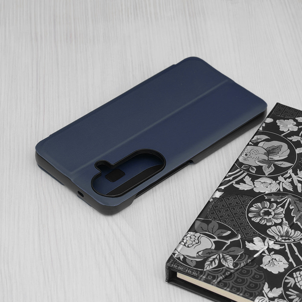 Husa de protectie Techsuit eFold Series compatibil cu Samsung Galaxy S26, Albastru Inchis