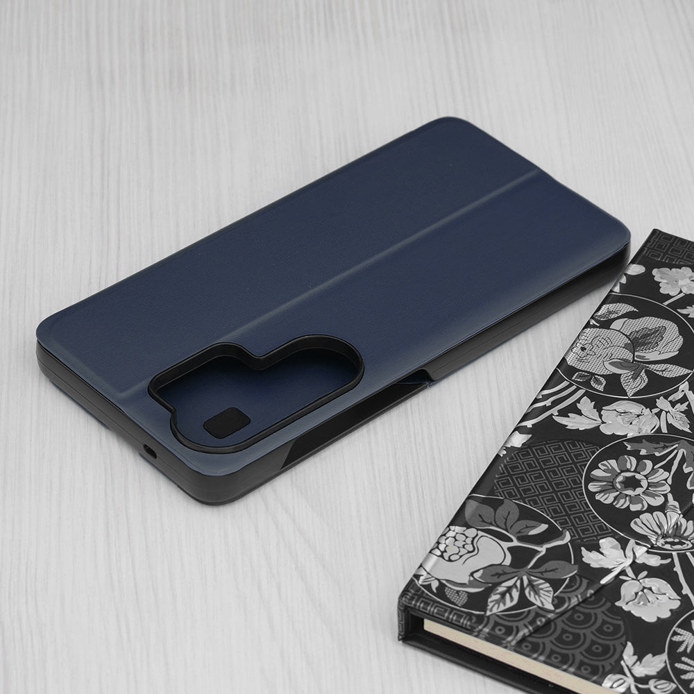 Husa de protectie Techsuit eFold Series compatibil cu Samsung Galaxy S26 Ultra, Albastru Inchis