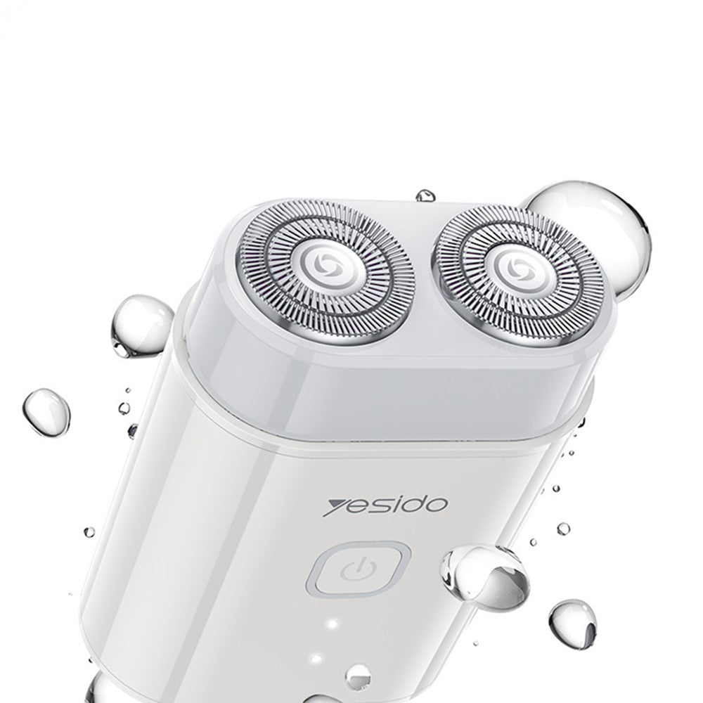 Yesido Electric Shaver (MG20), Type-C, 3200RPM, 400mAh, Alb