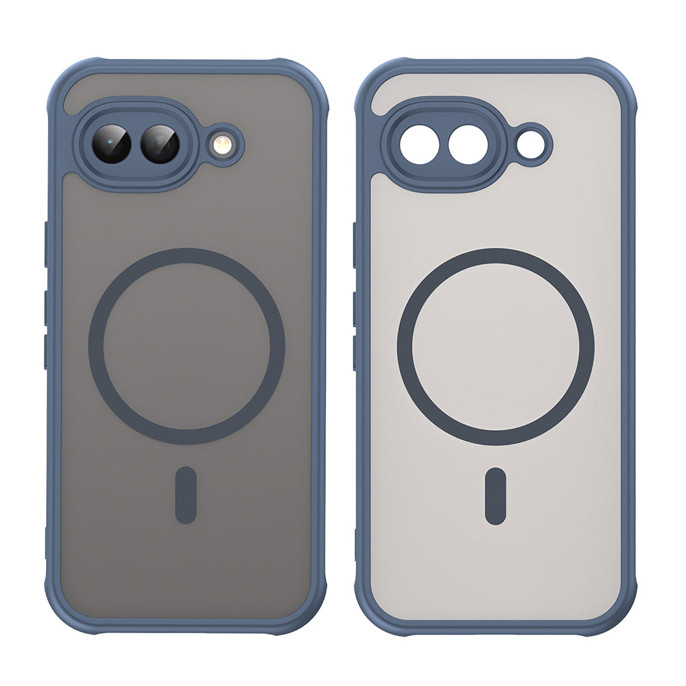 Husa de protectie Techsuit HaloFrost II MagSafe compatibil cu Google Pixel 10a, Bleumarin