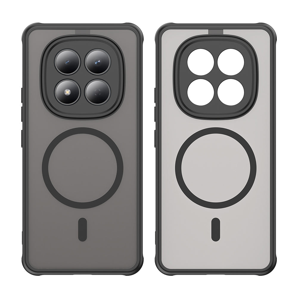 Husa de protectie Techsuit HaloFrost II MagSafe compatibil cu Xiaomi Redmi Note 15 Pro 4G, Negru