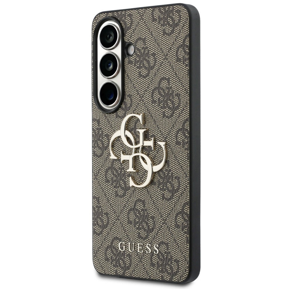 Husa de protectie Guess Hardcase 4G Big Metal Logo (GUHCS26S4GMGBR) compatibil cu Samsung Galaxy S26, Maro