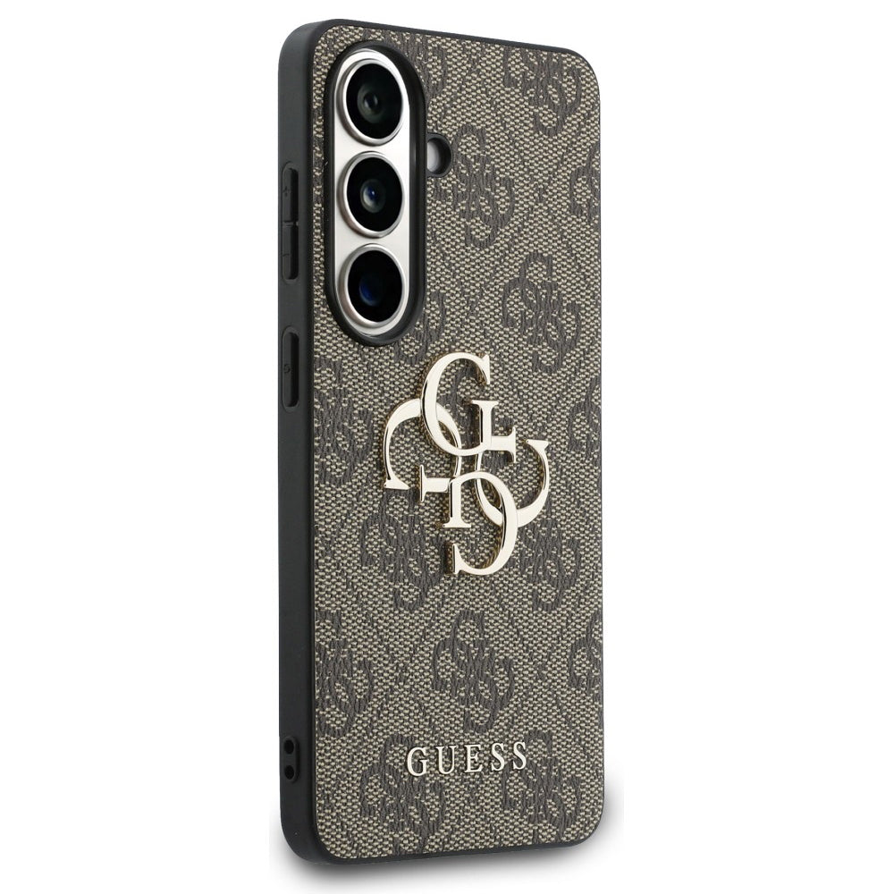 Husa de protectie Guess Hardcase 4G Big Metal Logo (GUHCS26S4GMGBR) compatibil cu Samsung Galaxy S26, Maro