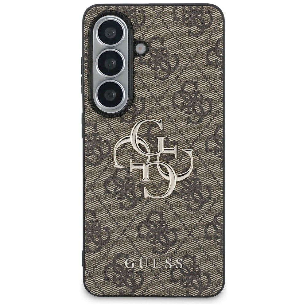 Husa de protectie Guess Hardcase 4G Big Metal Logo (GUHCS26S4GMGBR) compatibil cu Samsung Galaxy S26, Maro