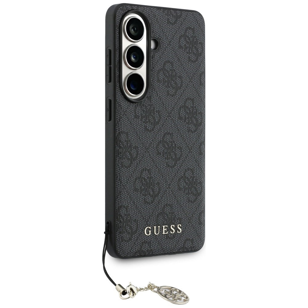 Husa de protectie Guess Hardcase 4G Classic Logo Charm (GUHMS26SGF4GGR) compatibil cu Samsung Galaxy S26, Negru