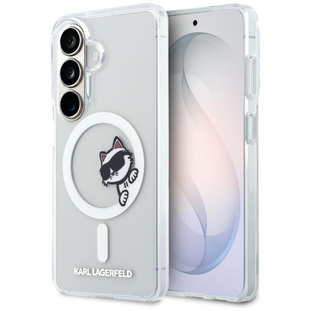Husa de protectie Karl Lagerfeld IML compatibil cu Samsung Galaxy S26, Alb