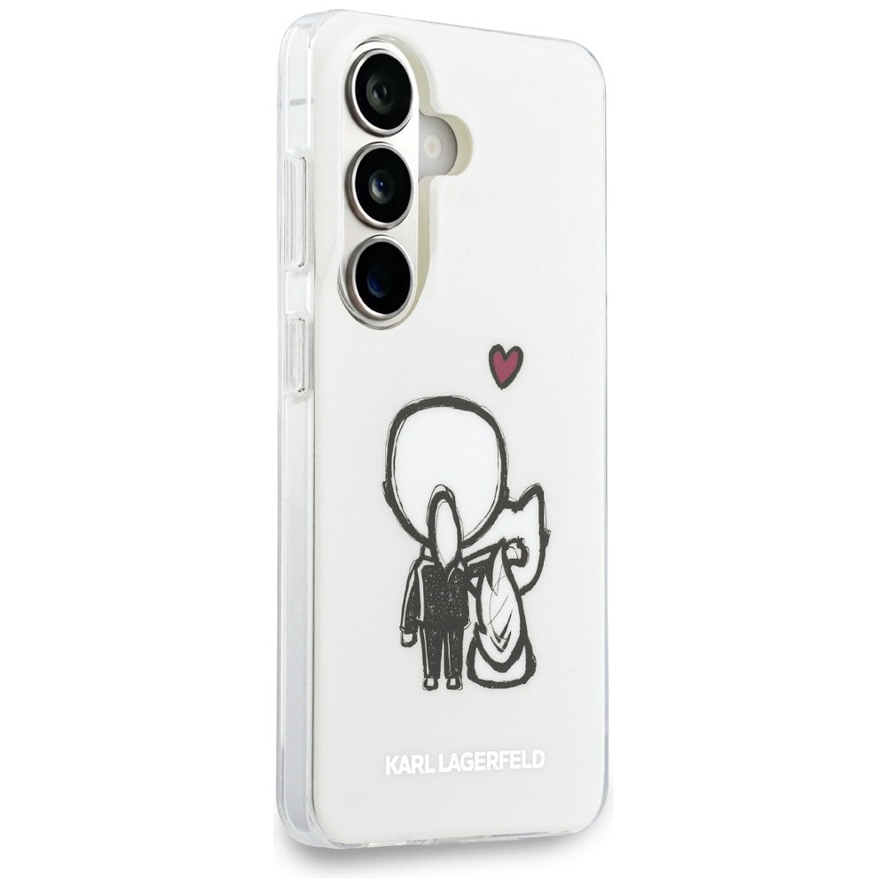 Husa de protectie Karl Lagerfeld IML compatibil cu Samsung Galaxy S26, Alb