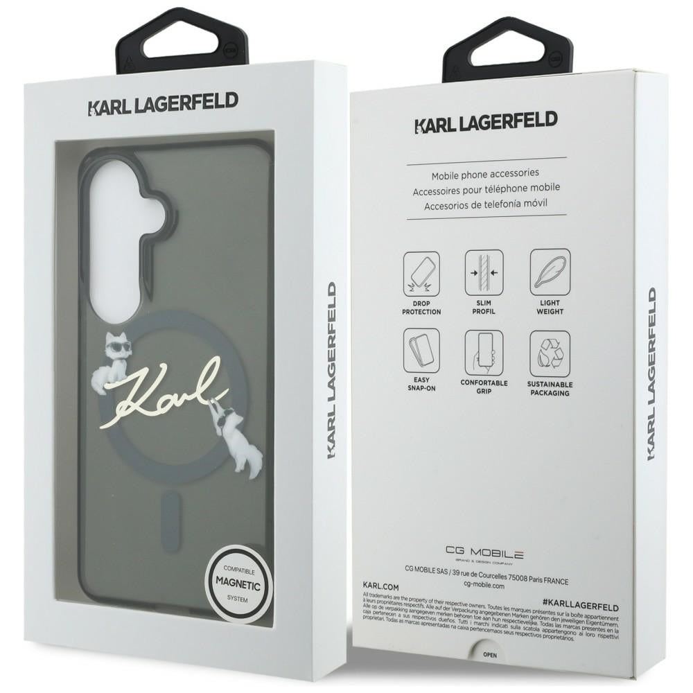 Husa de protectie Karl Lagerfeld compatibil cu Samsung Galaxy S26 Plus, Negru