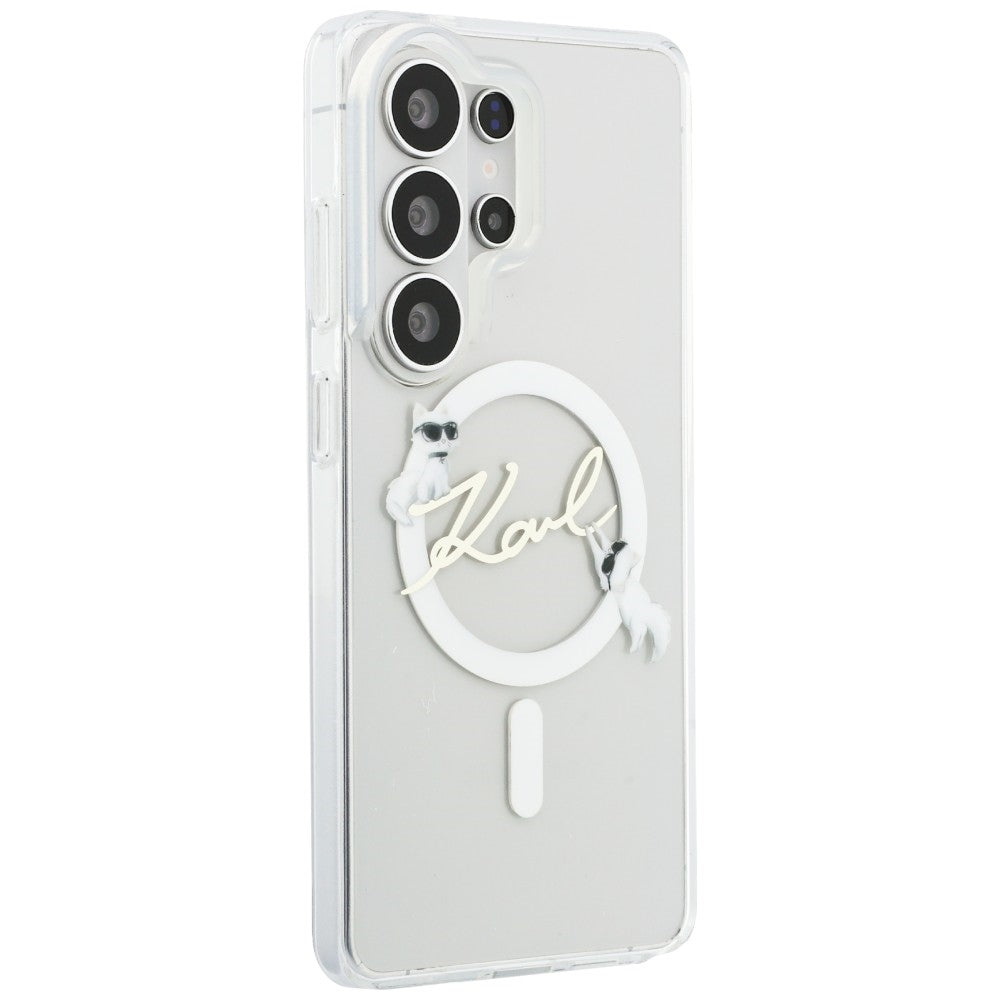 Husa de protectie Karl Lagerfeld compatibil cu Samsung Galaxy S26 Ultra, Alb