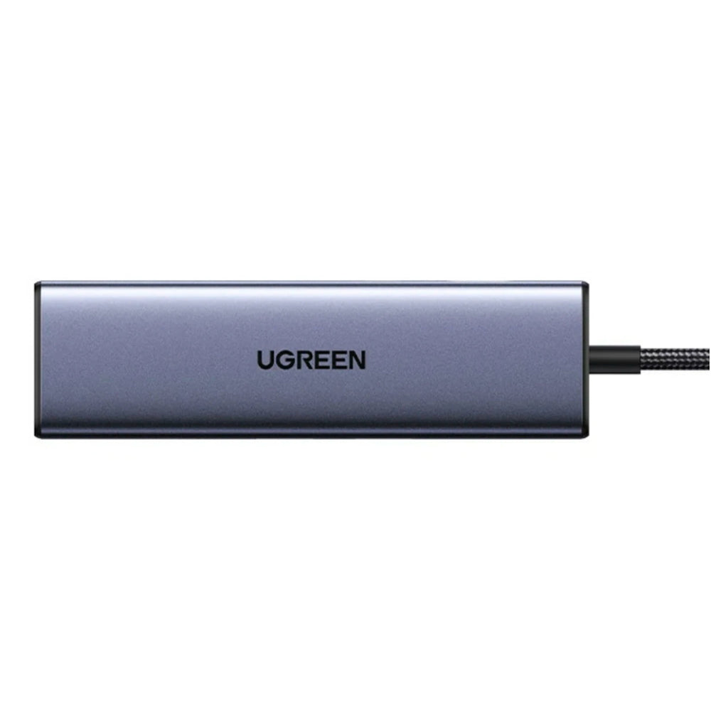 Hub/Dock Ugreen Docking Station CM511 (75642), USB-C to 2x Type-C, 3x USB, Display Port, 5Gbps, PD 3.0, 100W, 4K@60Hz, Gri