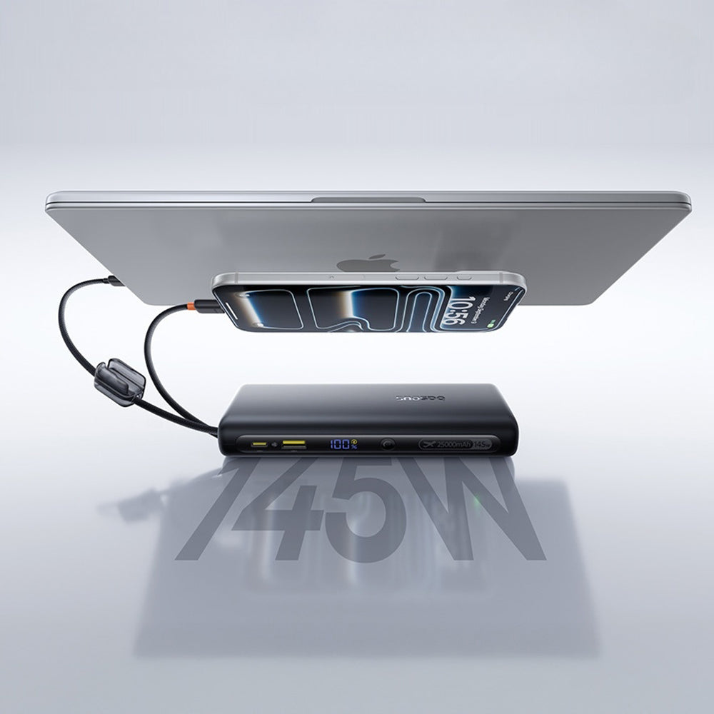 Baterie externa Baseus EnerFill FC41 (E0028H03), 25000mAh, 145W, Negru