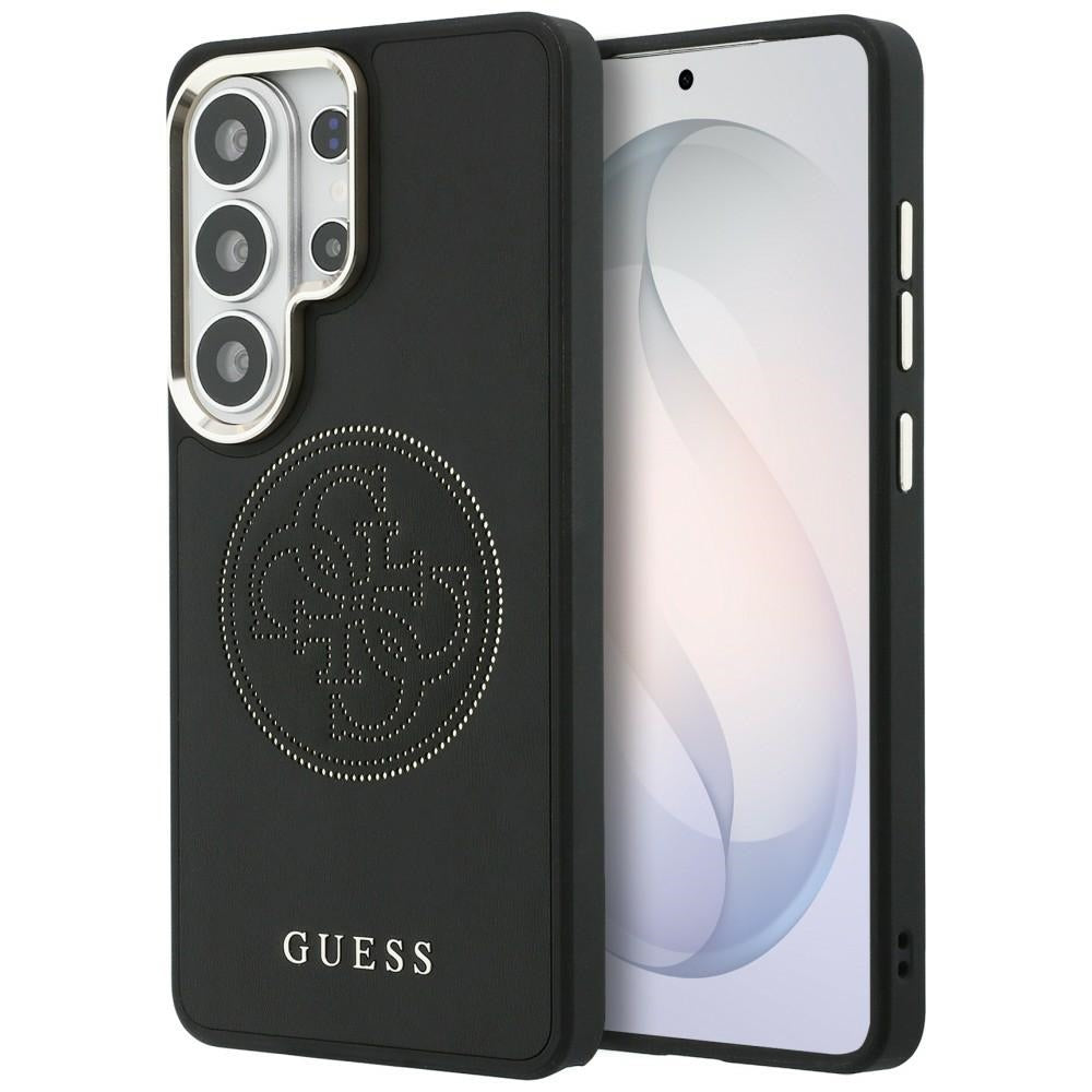 Husa de protectie Guess Perforated Logo MagSafe (GUHMS26L5PG4SRGK) compatibil cu Samsung Galaxy S26 Ultra, Negru