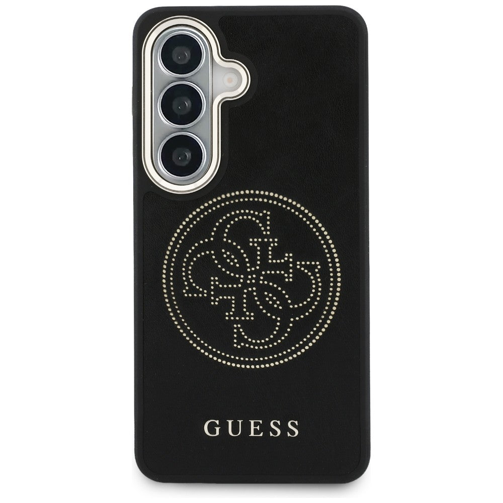 Husa de protectie Guess Perforated Logo MagSafe (GUHMS26S5PG4SRGK) compatibil cu Samsung Galaxy S26, Negru