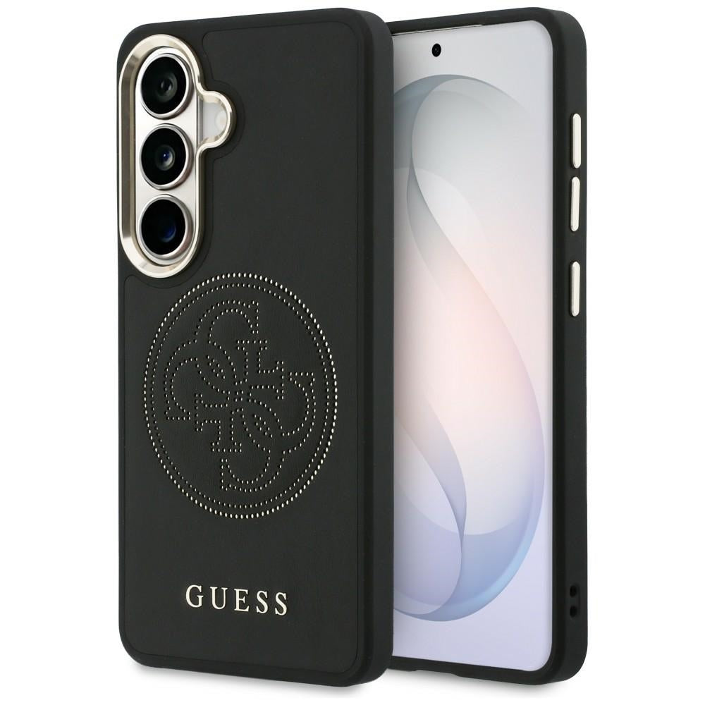 Husa de protectie Guess Perforated Logo MagSafe (GUHMS26S5PG4SRGK) compatibil cu Samsung Galaxy S26, Negru