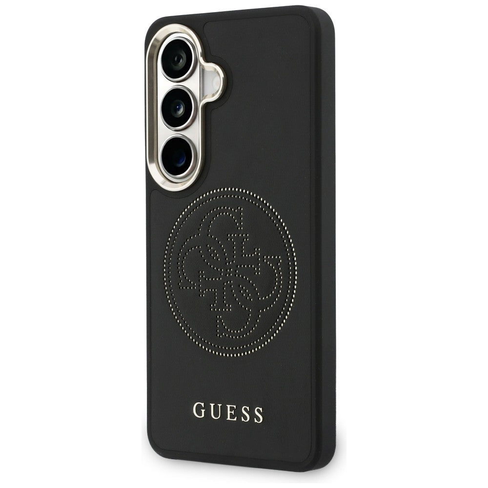 Husa de protectie Guess Perforated Logo MagSafe (GUHMS26S5PG4SRGK) compatibil cu Samsung Galaxy S26, Negru