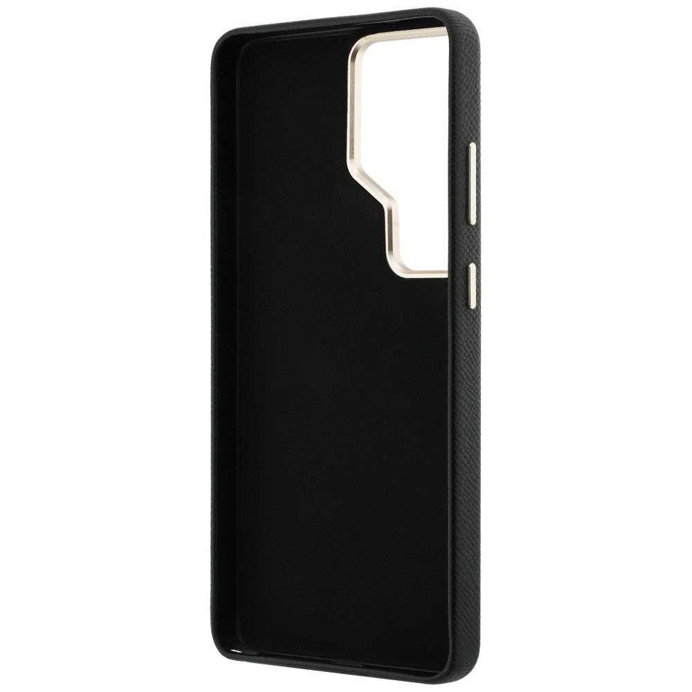 Husa de protectie Guess Grained Big 4G Metal Logo (GUHCS26L5PS4RGGK) compatibil cu Samsung Galaxy S26 Ultra, Negru