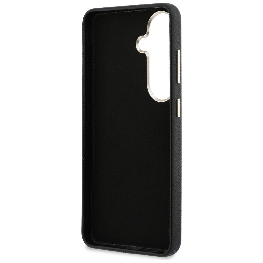 Husa de protectie Guess Grained Big 4G Metal Logo (GUHCS26S5PS4RGGK) compatibil cu Samsung Galaxy S26, Negru