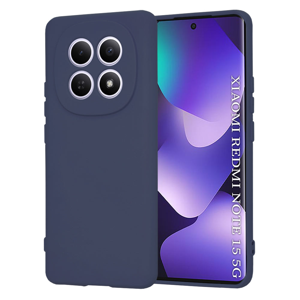 Husa de protectie Techsuit SoftFlex compatibil cu Xiaomi Redmi Note 15 5G / Note 15 4G / Poco M8 5G, Bleumarin