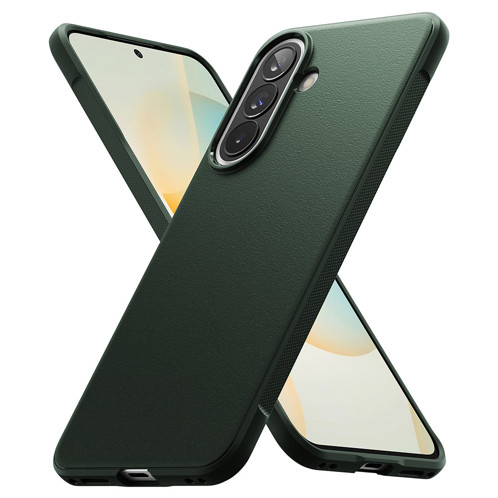 Husa de protectie Ringke Onyx compatibil cu Samsung Galaxy A57 5G, Verde Inchis
