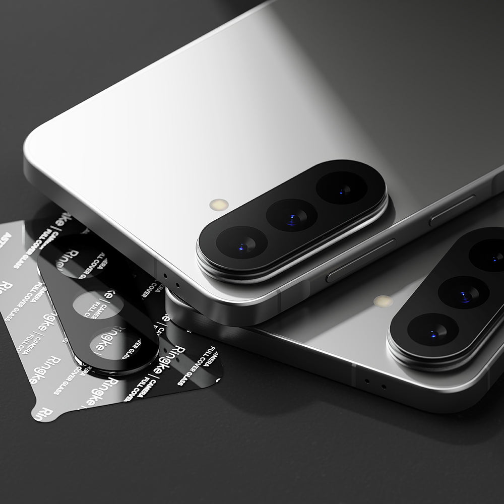 Folie de protectie Ringke Camera Full Cover Glass (set de 2) compatibil cu Samsung Galaxy A57 5G / A37 5G, Transparent