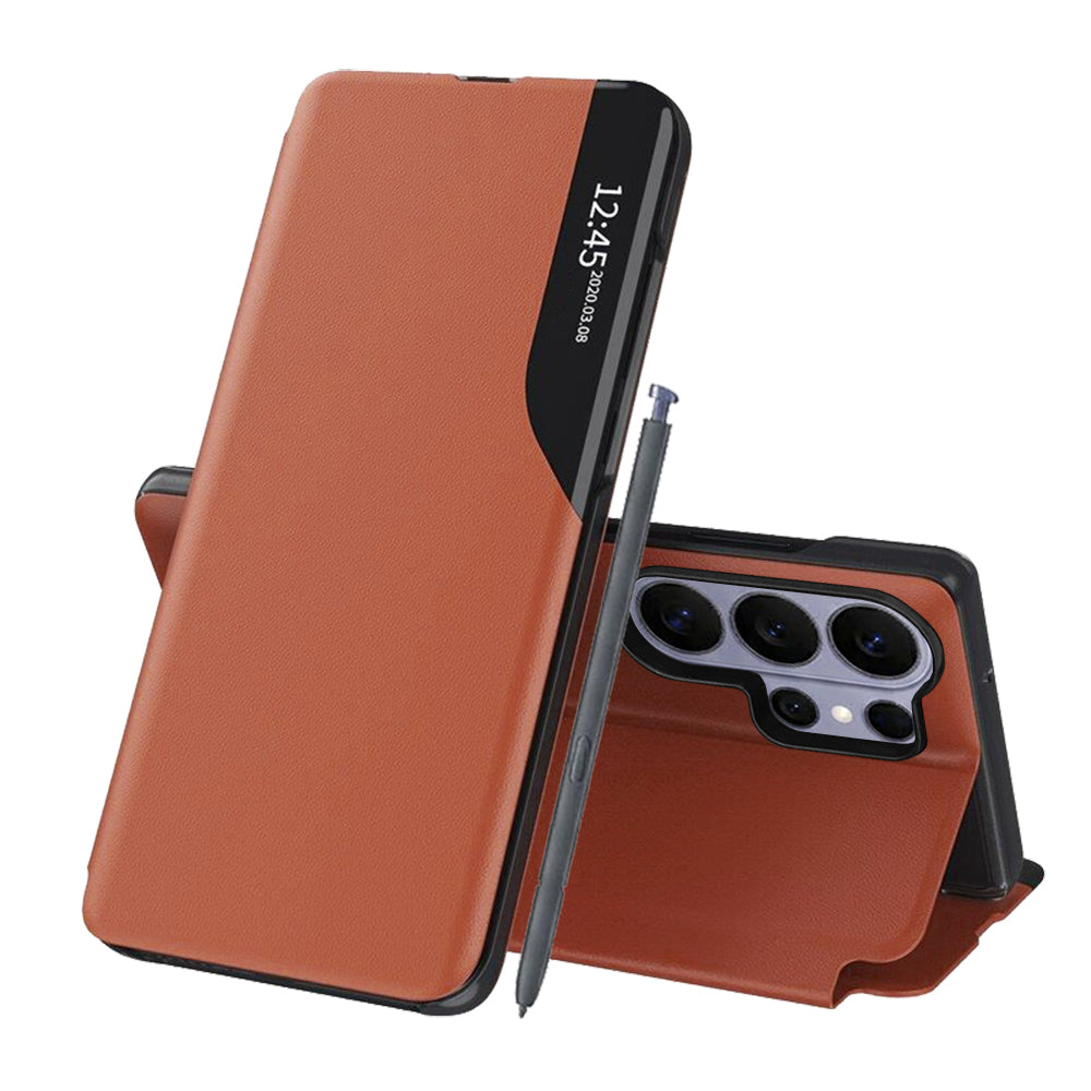 Husa de protectie Techsuit eFold Series compatibil cu Samsung Galaxy S26 Ultra, Portocaliu