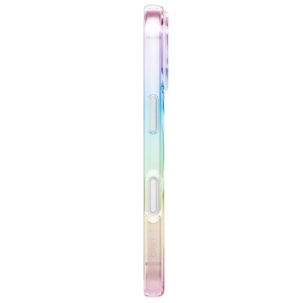 Husa de protectie UNIQ Iridescia MagClick™ compatibil cu iPhone 17, Curcubeu
