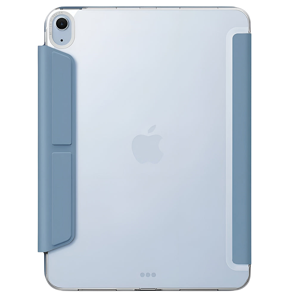 Husa de protectie tableta UNIQ Camden Click compatibil cu iPad Air 4 (2020) / Air 5 (2022) / Air 11 (2024) / Air 11 (2025) / Air 11 (2026), Stone Blue