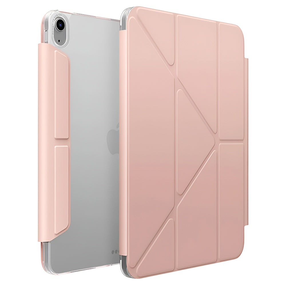 Husa de protectie tableta UNIQ Camden Click compatibil cu iPad 11 (2025), Roz