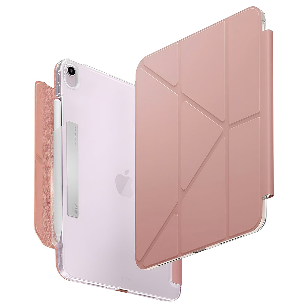 Husa de protectie tableta UNIQ Camden Click compatibil cu iPad 11 (2025), Roz