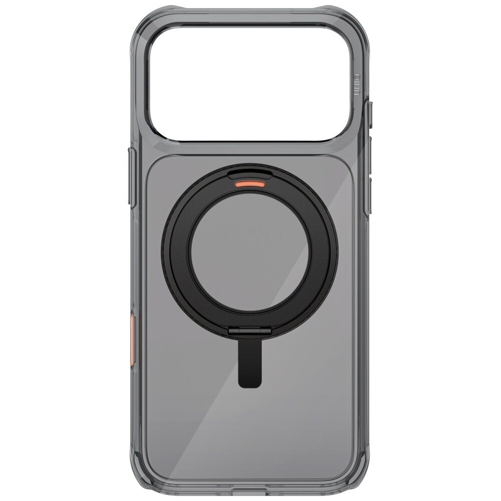 Husa de protectie UNIQ Swivix 360° Kickstand compatibil cu iPhone 17 Pro Max, Negru