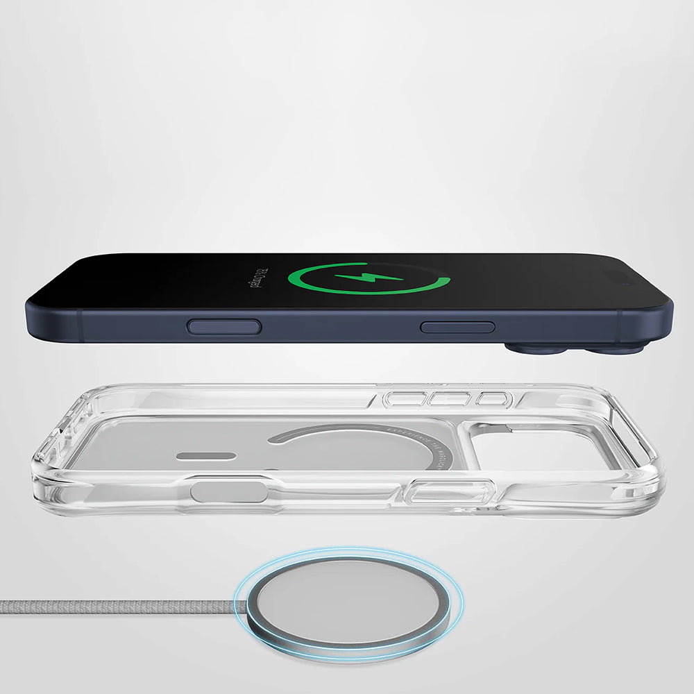 Husa de protectie UNIQ LifePro Xtreme MagClick compatibil cu iPhone 17 Air, Transparent