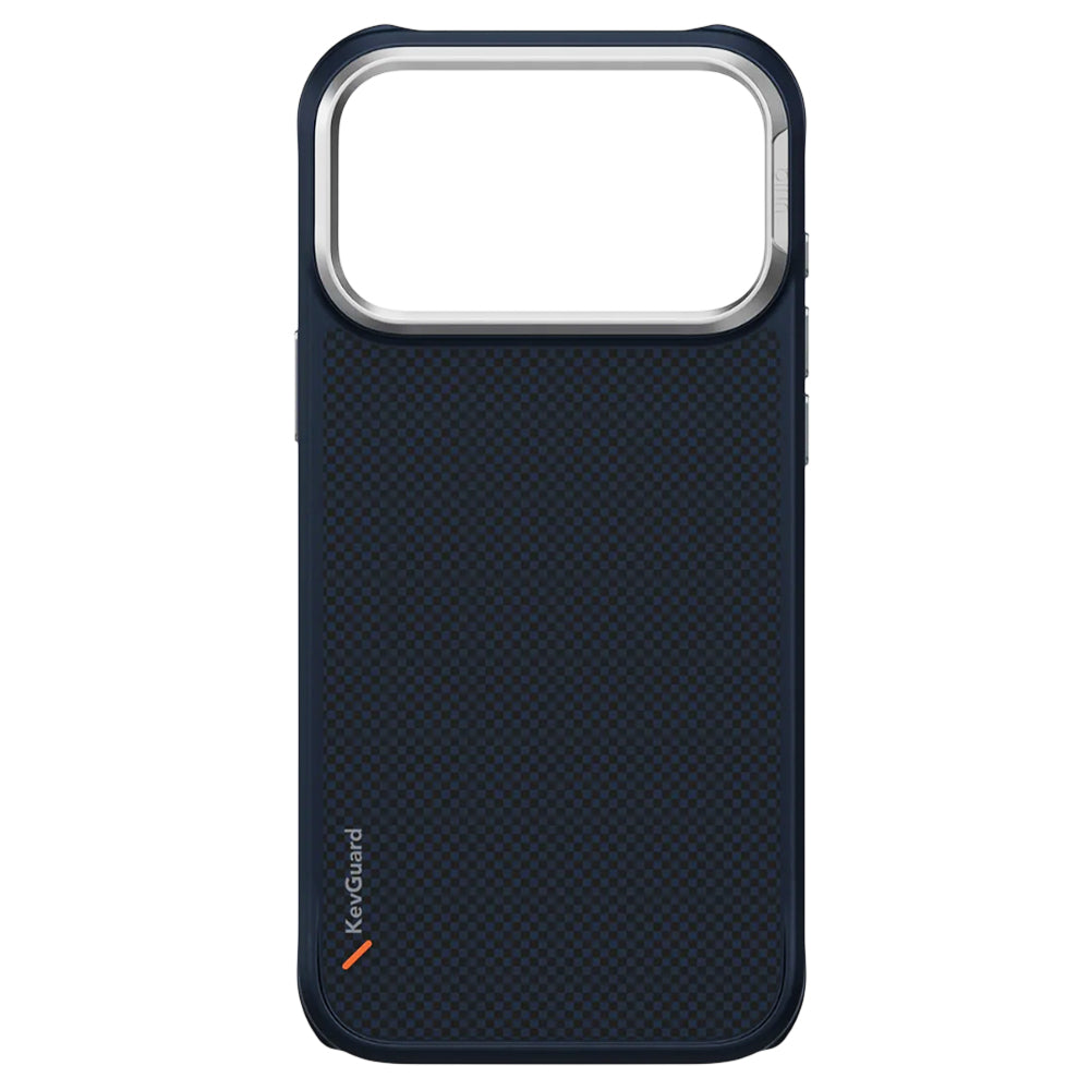 Husa de protectie UNIQ Keva Aramid compatibil cu iPhone 17 Pro Max, Bleumarin