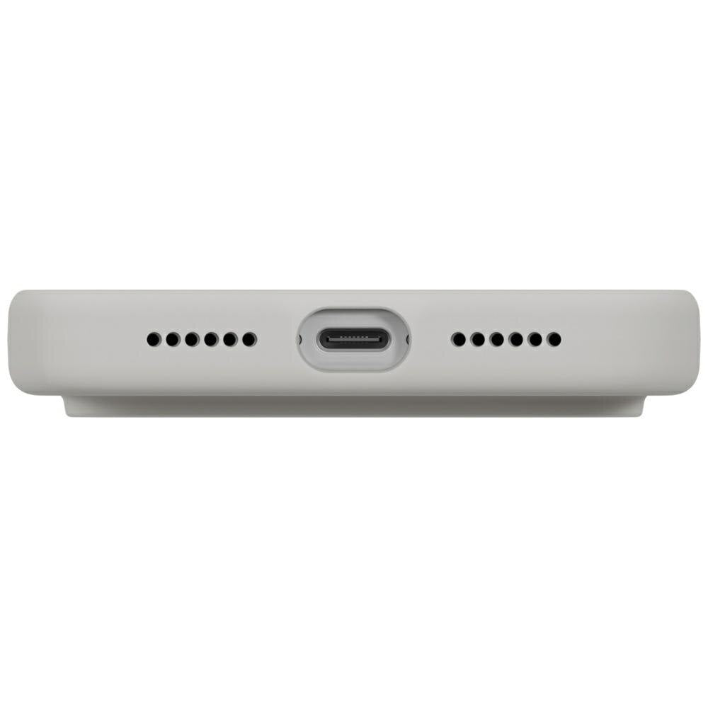 Husa de protectie UNIQ Lino MagClick™ compatibil cu iPhone 17 Pro, Mist Grey