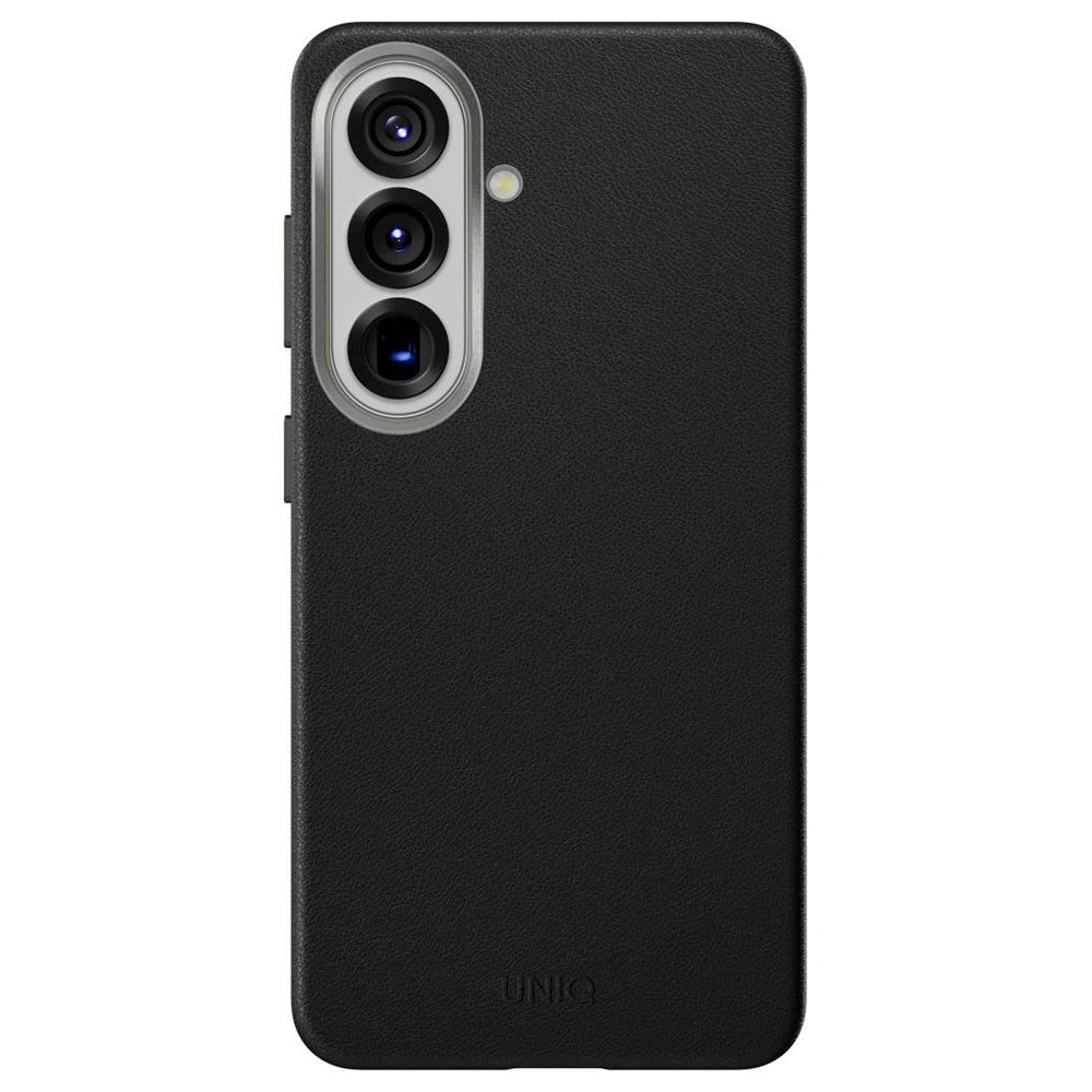Husa de protectie UNIQ Lyden Leatherette compatibil cu Samsung Galaxy S26, Negru