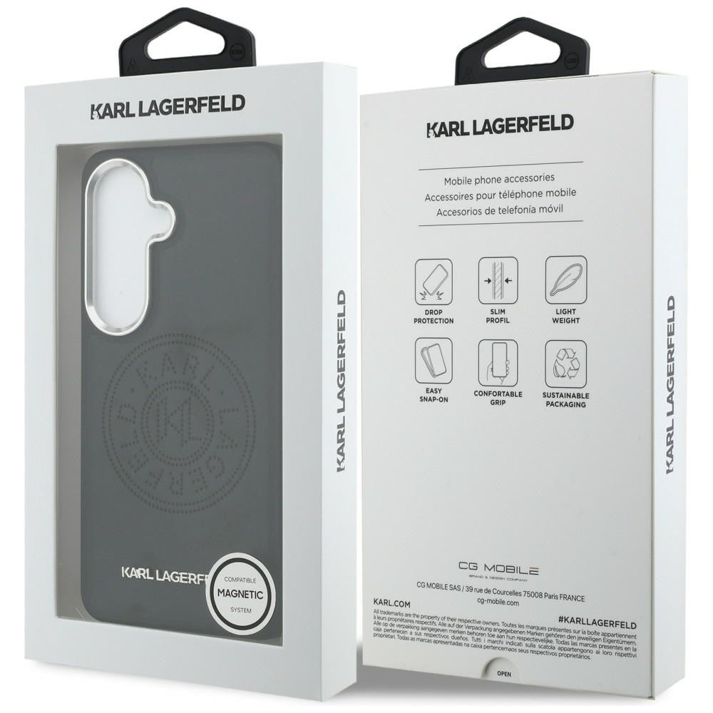 Husa de protectie Karl Lagerfeld compatibil cu Samsung Galaxy S26 Plus, Negru
