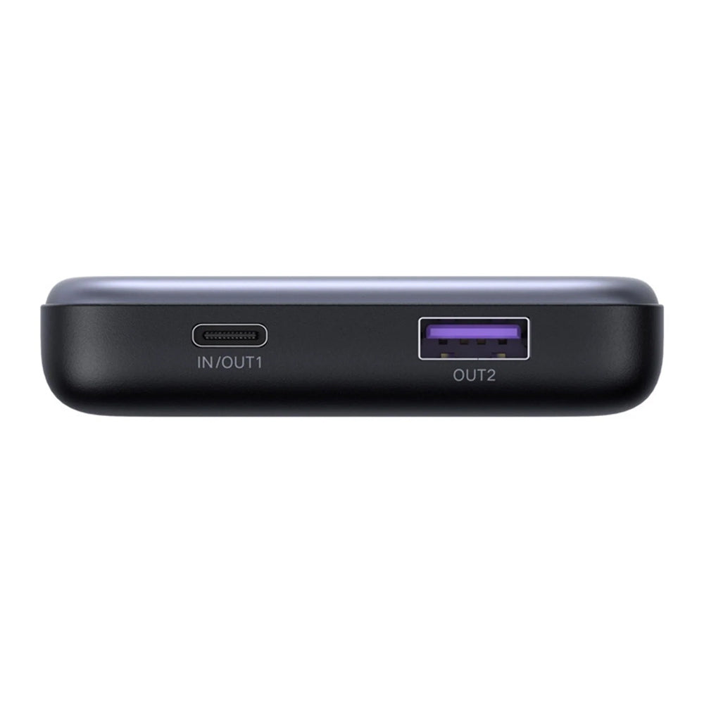 Baterie externa Ugreen PB507 (75131B), Fast Charging, Digital Display, USB, Type-C, 22.5W, 10000mAh, Gri