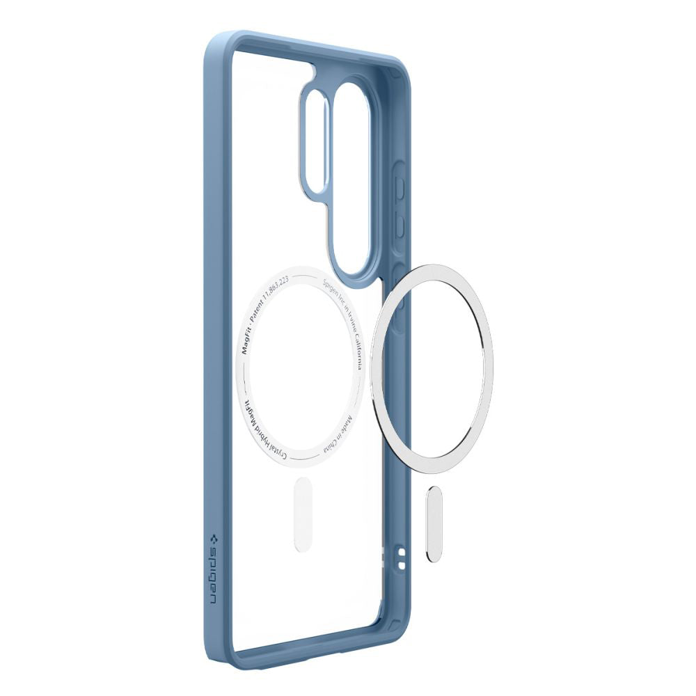 Husa de protectie Spigen Ultra Hybrid MagSafe (ACS11207) compatibil cu Samsung Galaxy S26 Ultra, Albastru Deschis