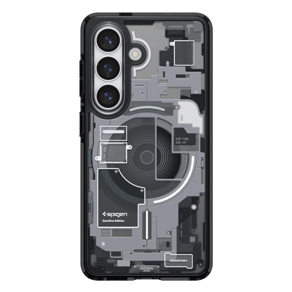 Husa de protectie Spigen Ultra Hybrid MagSafe (ACS10711) compatibil cu Samsung Galaxy S26 Plus, Zero One Black