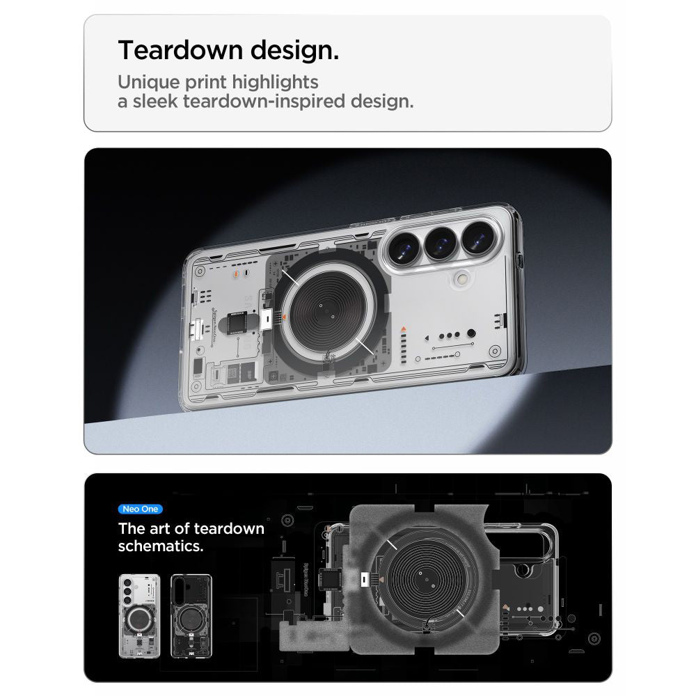 Husa de protectie Spigen Ultra Hybrid MagSafe (ACS11218) compatibil cu Samsung Galaxy S26, Neo One