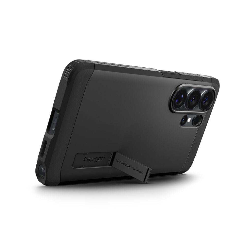Husa de protectie Spigen Tough Armor MagSafe (ACS10684) compatibil cu Samsung Galaxy S26 Ultra, Negru