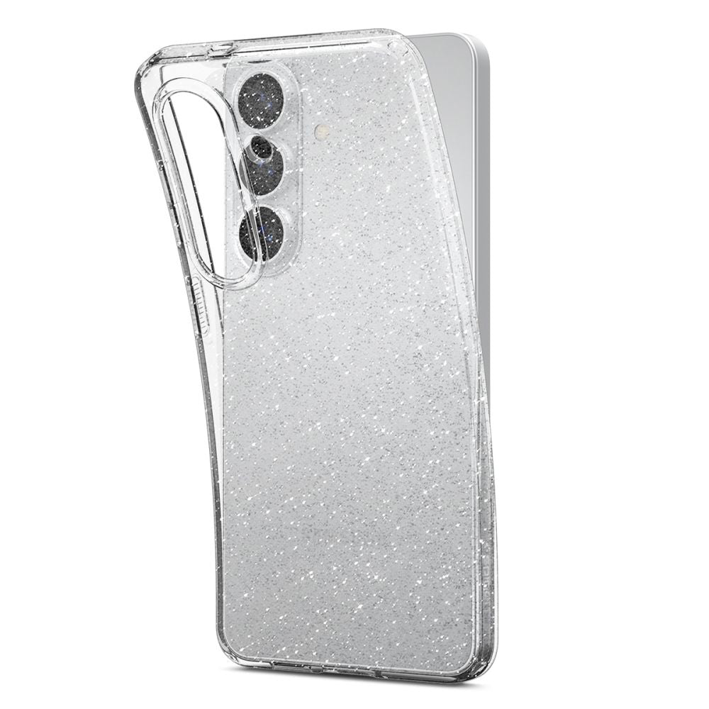 Husa de protectie Spigen Liquid Crystal Glitter (ACS10729) compatibil cu Samsung Galaxy S26, Crystal Quartz