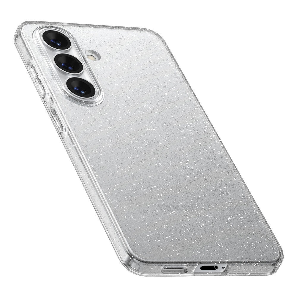 Husa de protectie Spigen Liquid Crystal Glitter (ACS10729) compatibil cu Samsung Galaxy S26, Crystal Quartz